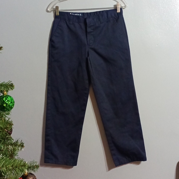 Classic school uniform pants blue size 10H - Picture 6 of 17